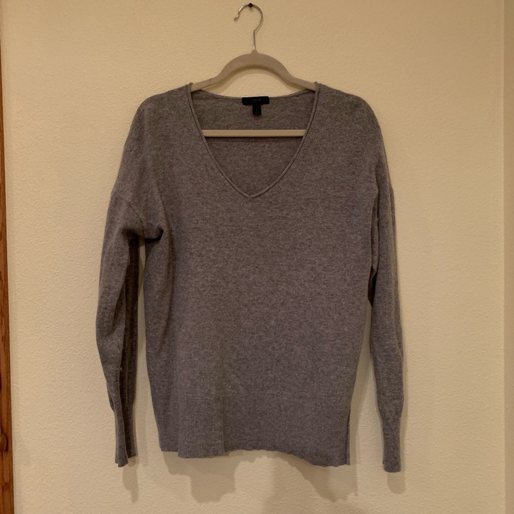 J. Crew Basic Gray Sweater